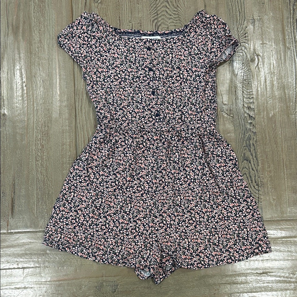 Old Navy Pink and Black Striped Top